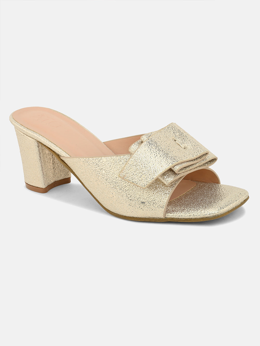 Flutter Champange sparkle heels