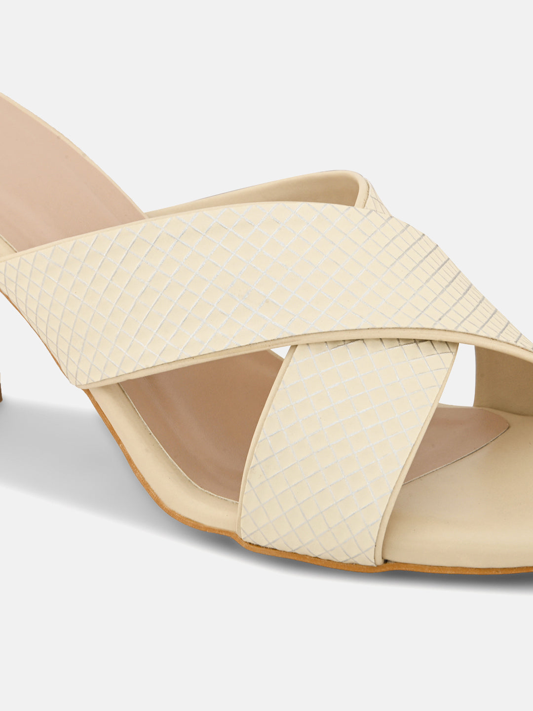 Sandstone Creamy cross Heels