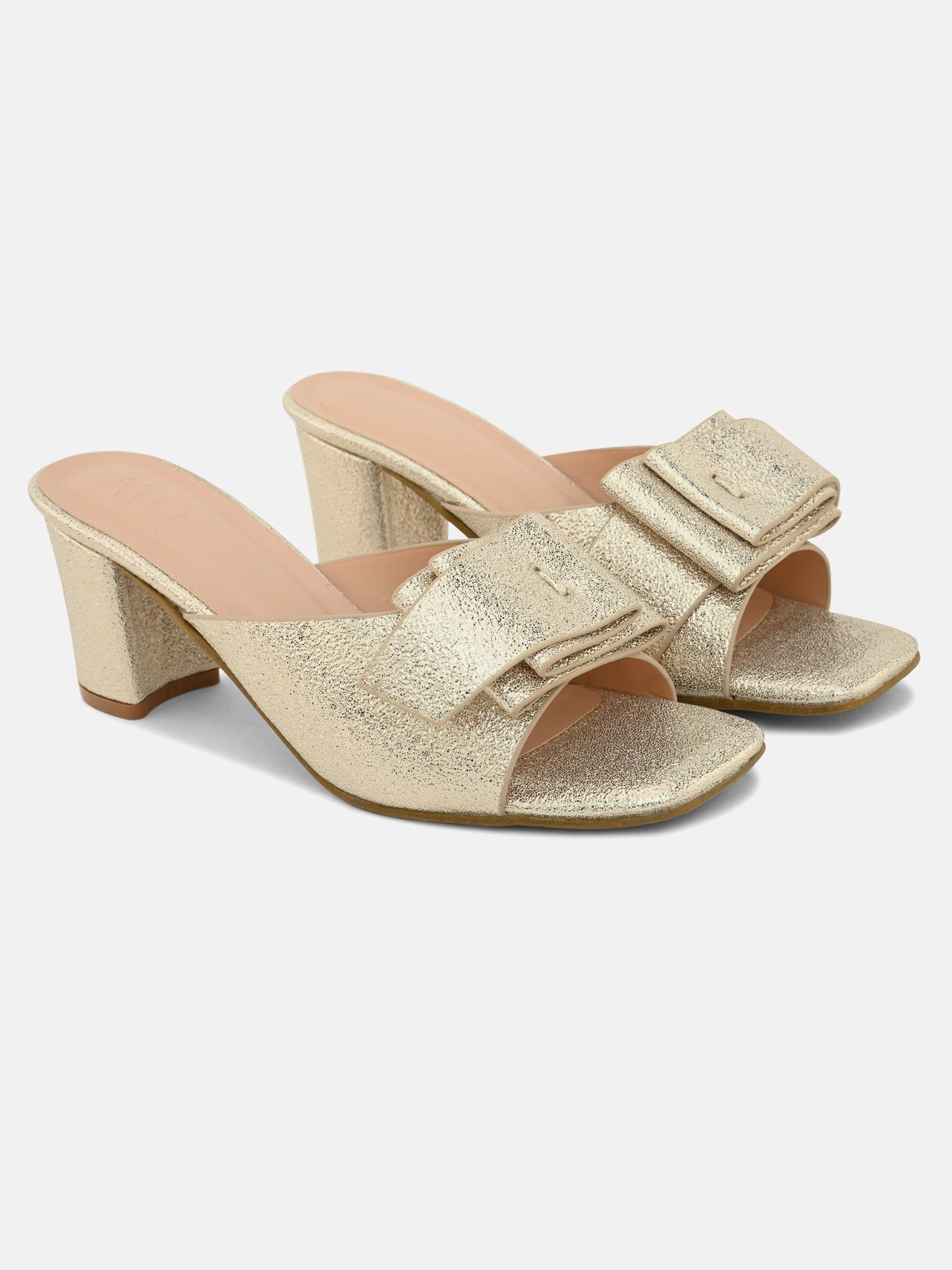 Flutter Champange sparkle heels
