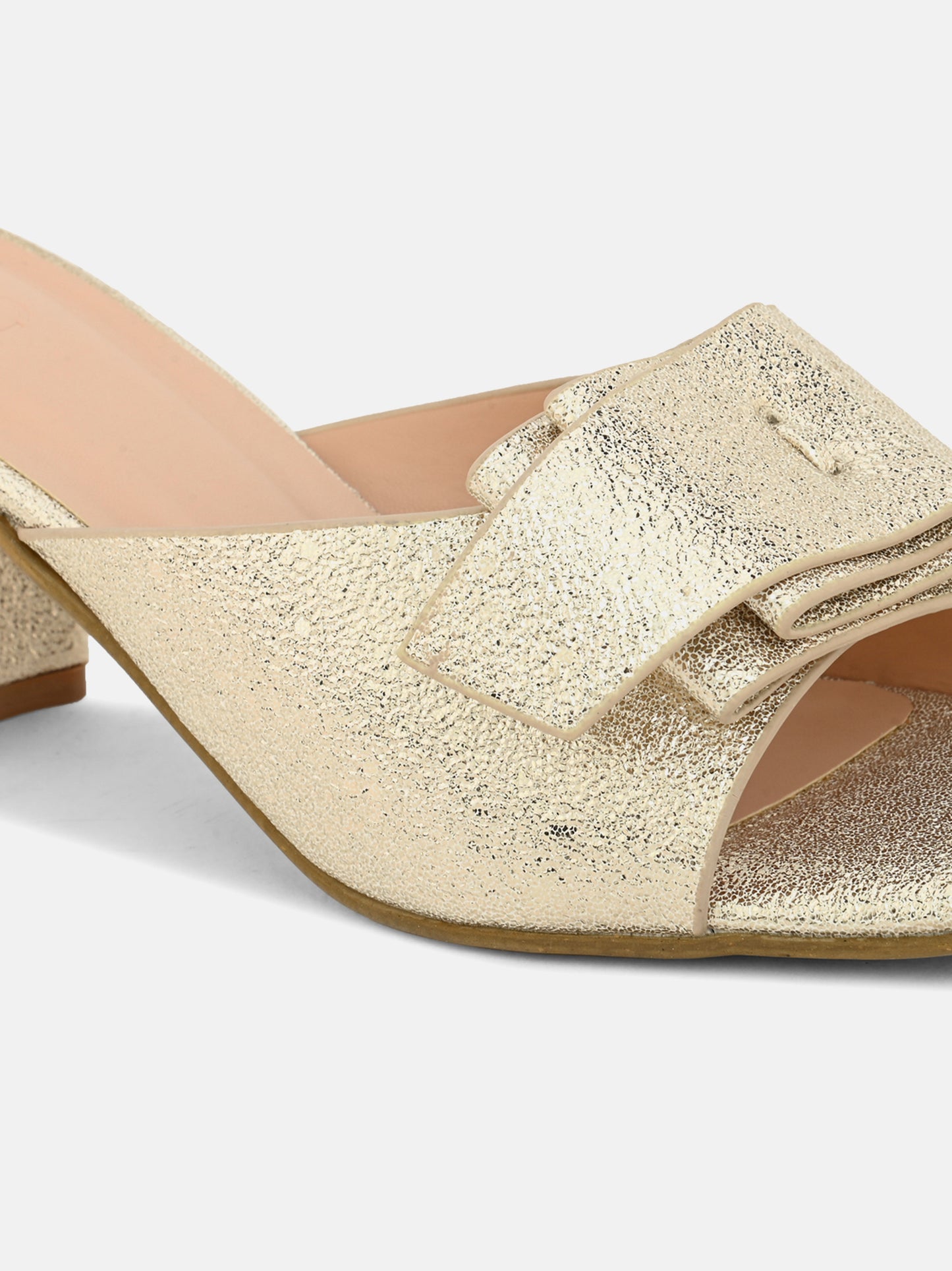 Flutter Champange sparkle heels