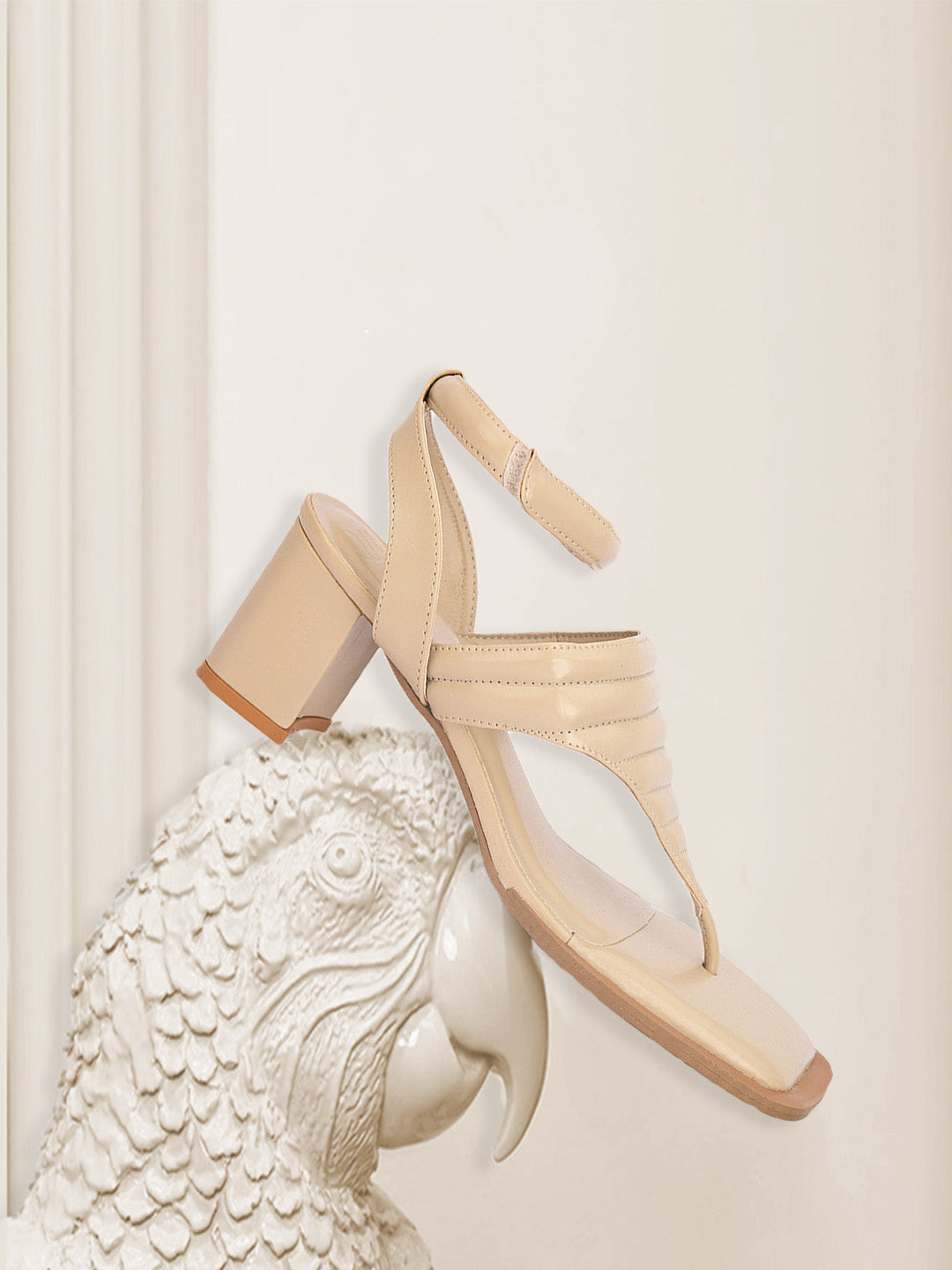 Cloud nine beige beauty heels