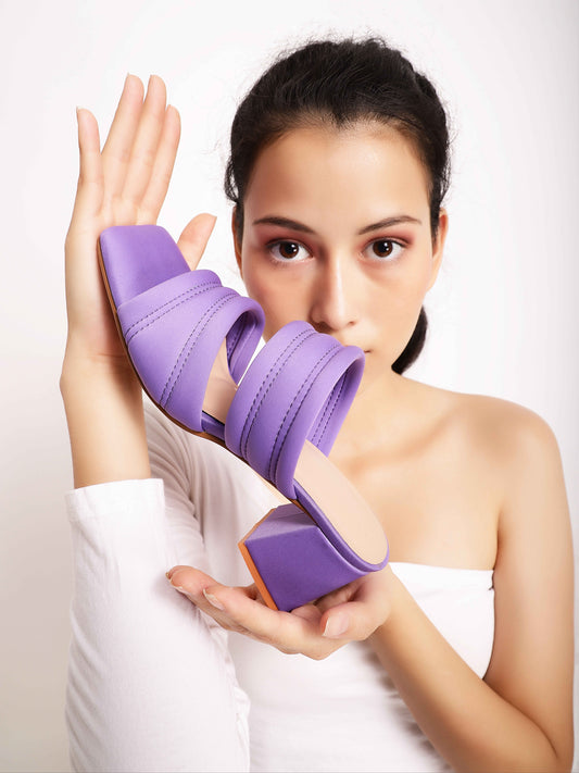 Lavender love story heels