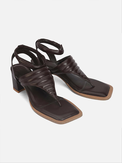 Mocha dream heel sandals