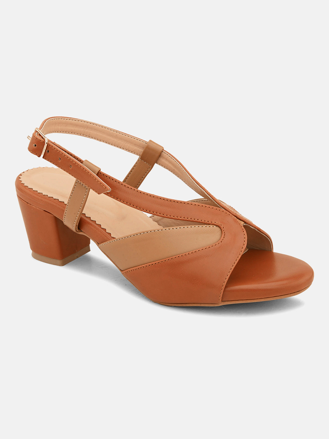 Earthy buckle bliss heel sandals