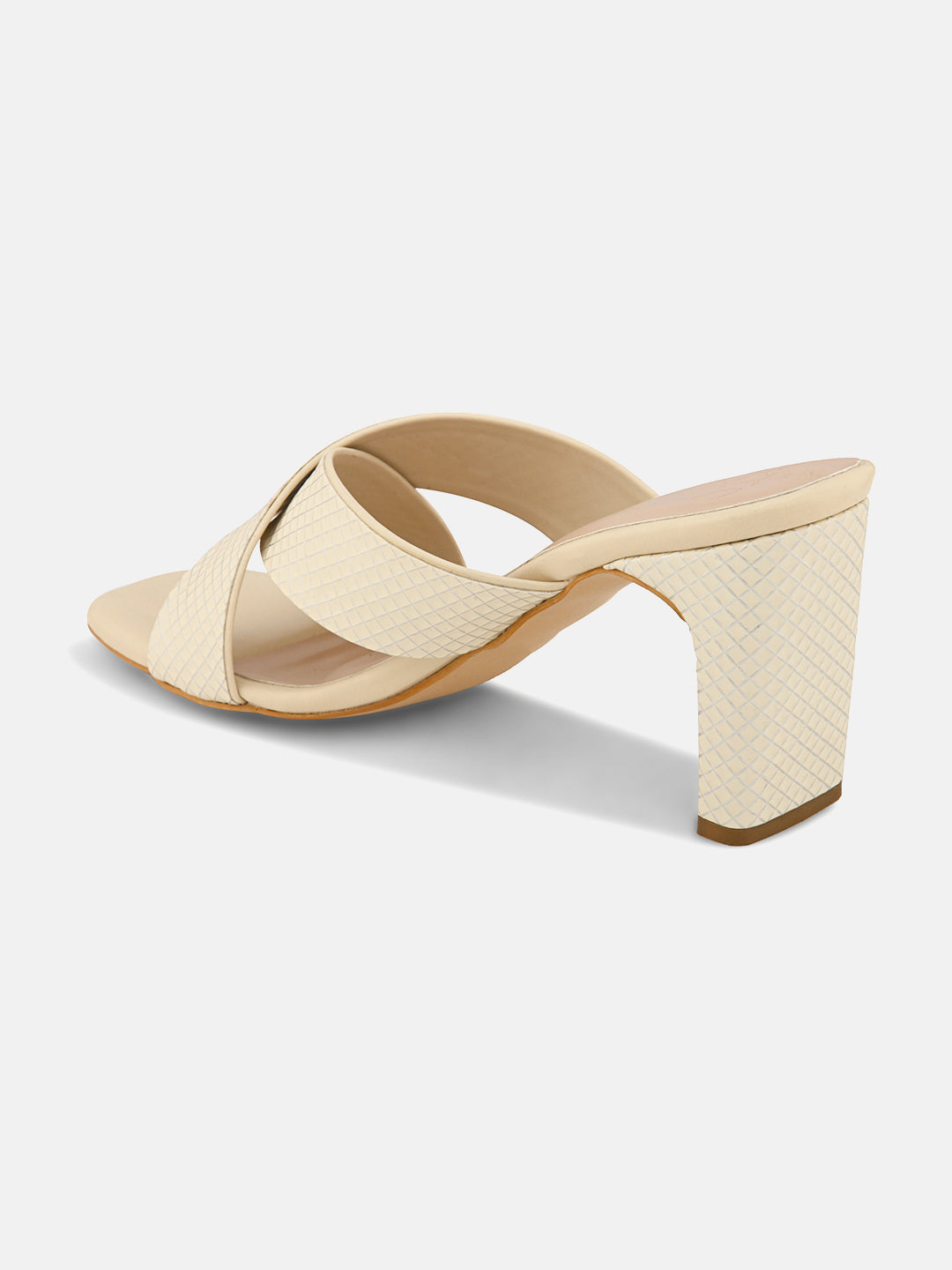 Sandstone Creamy cross Heels