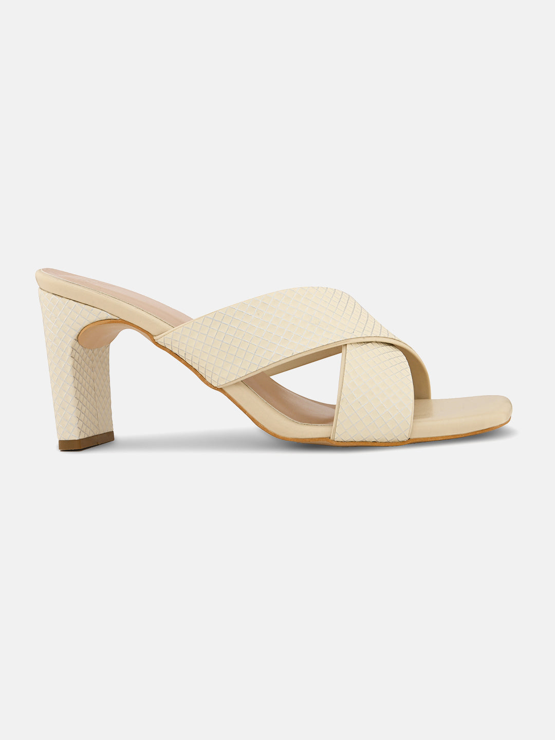 Sandstone Creamy cross Heels