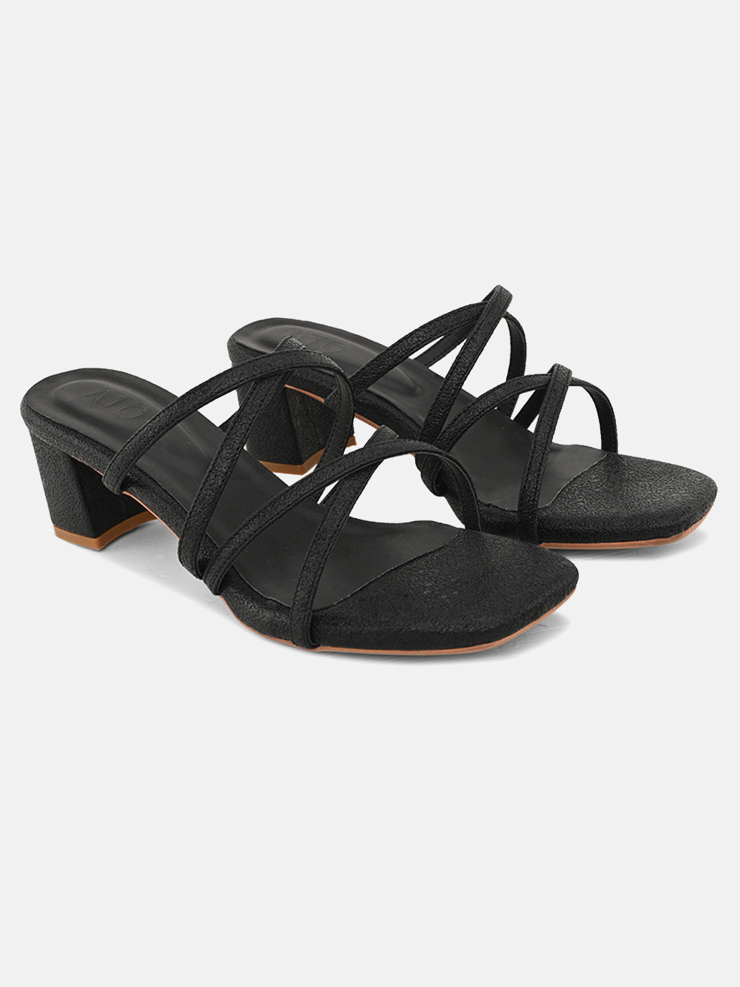 Cross road charm Black heels