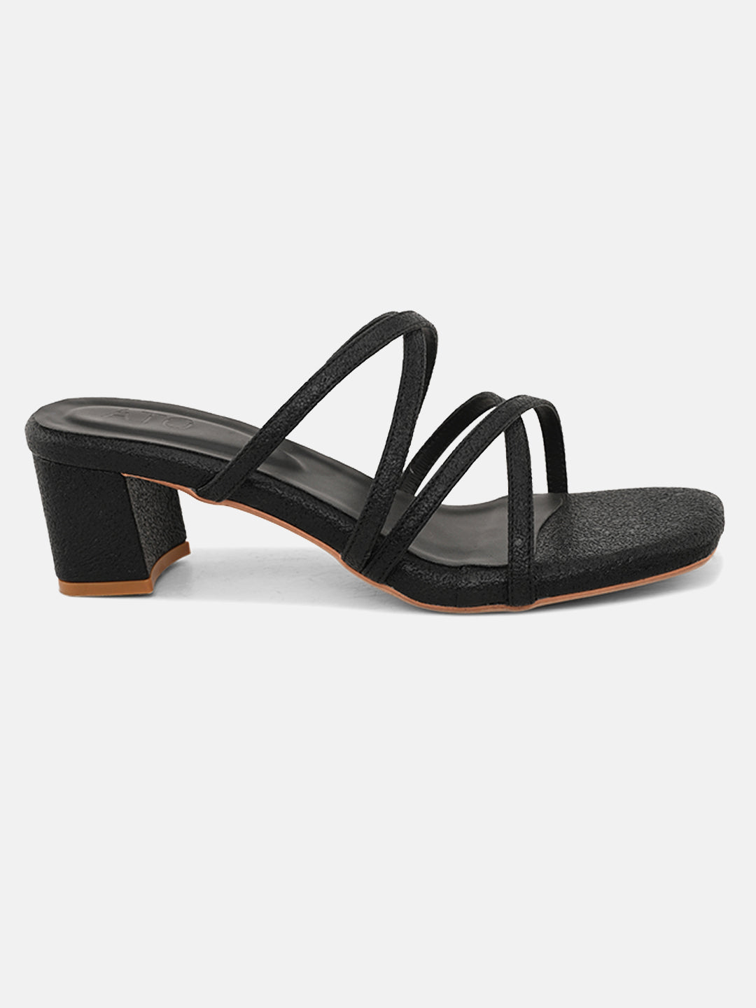 Cross road charm Black heels