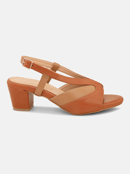 Earthy buckle bliss heel sandals