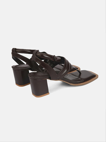 Mocha dream heel sandals