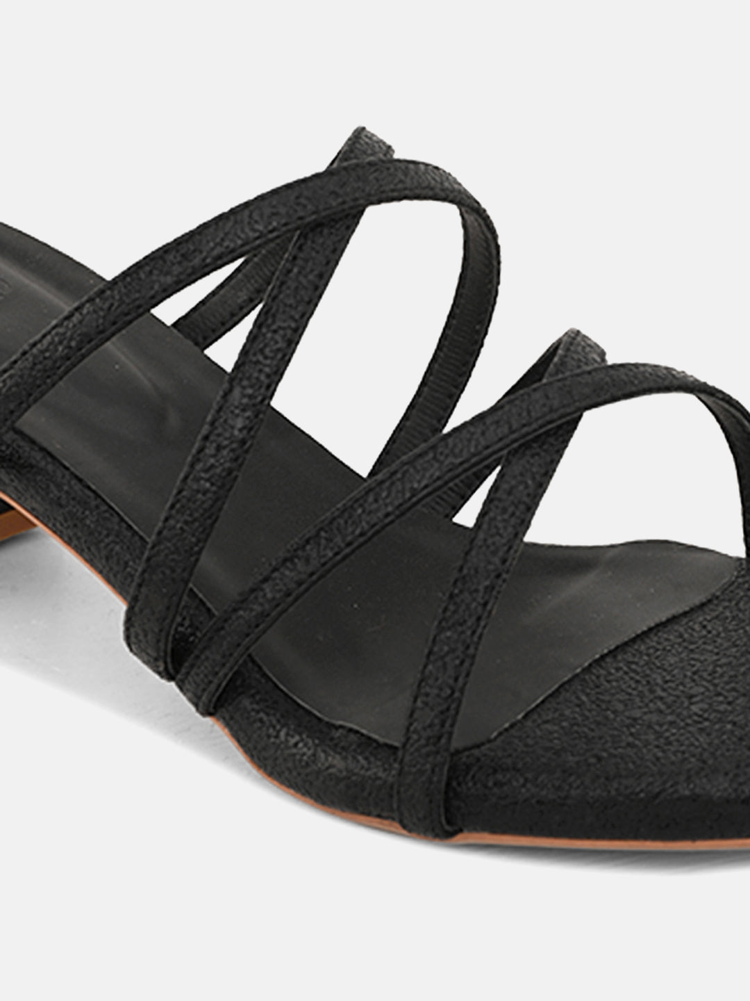 Cross road charm Black heels