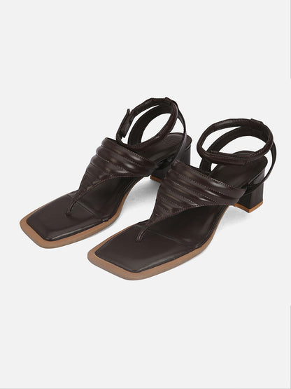 Mocha dream heel sandals